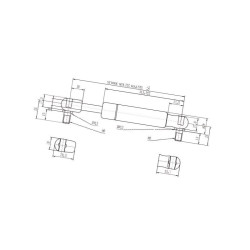 Sprężyna gazowa 585mm 700N Stabilus 083941