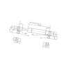 Sprężyna gazowa 445mm 150N Stabilus 094501