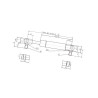 Sprężyna gazowa 405mm 350N Stabilus 095656