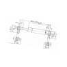 Sprężyna gazowa 475mm 200N Stabilus 128309