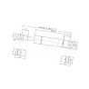 Sprężyna gazowa 276mm 450N Stabilus 592404
