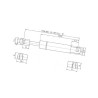 Sprężyna gazowa 730mm 150N Stabilus 6148YB