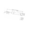 Sprężyna gazowa 590mm 240N Stabilus 897884