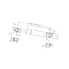 Sprężyna gazowa 242mm 1300N Stabilus 719250