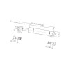 Sprężyna gazowa 685mm 800N Stabilus 084999