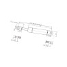 Sprężyna gazowa 685mm 800N Stabilus 084999