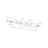 Sprężyna gazowa 245mm 200N typ A