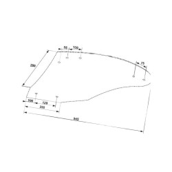 Odkładnica śrub. do 14" l. G&;B 172339 Grégoire-Besson 5074-172339
