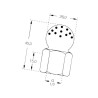 Dysze do czysz.zb. 1/2" 240° 54090916 Lechler 54090916