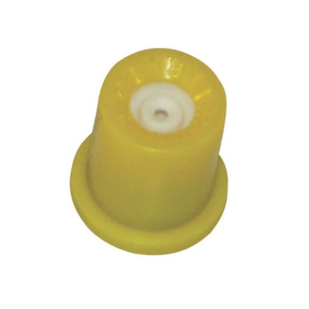 Dysza Lechler o pustym stożku TR 80° żółta, ceramiczna 0,8-3bar TR8002
