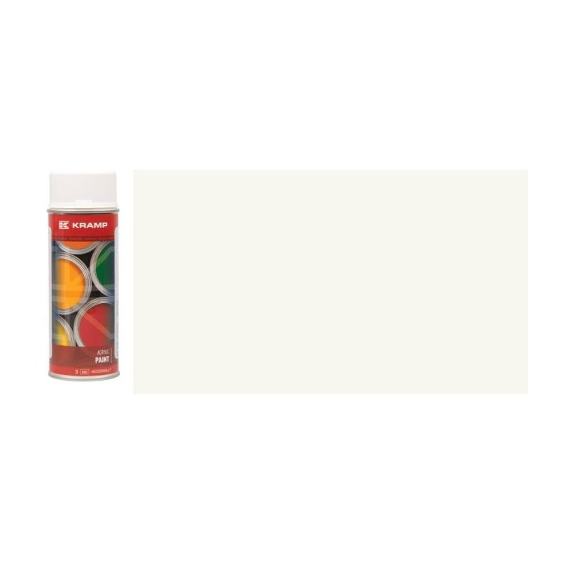 Lakier pasujący do maszyn Bobcat, RAL 1420,  biały 400 ml