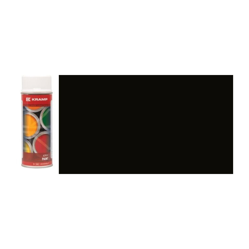 Lakier pasujący do maszyn Bobcat, RAL 9250,  czarny 400 ml