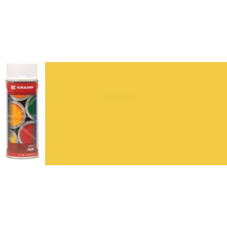 Lakier pasujący do maszyn Bomag, RAL 1425,  żółty 400 ml