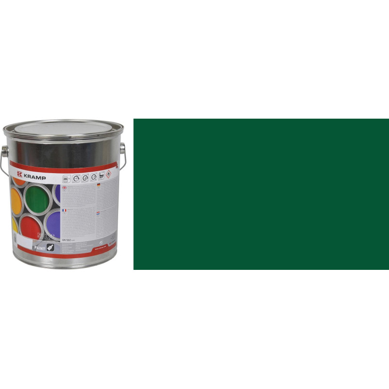 Lakier pasujący do maszyn Mid Brunswick, RAL 6451,  zielony 5 L