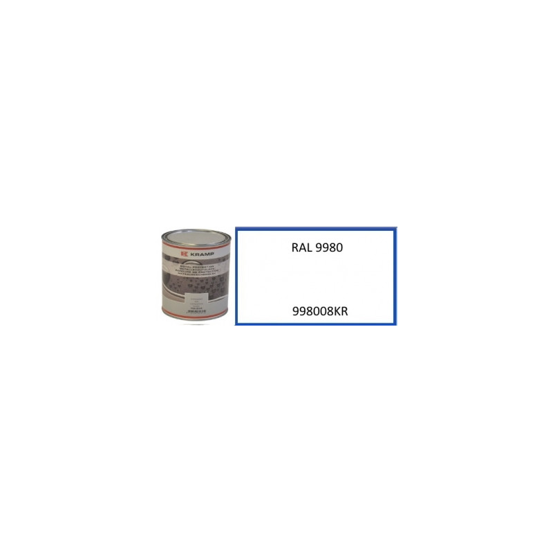 Lakier pasujący do maszyn , RAL 9980,  bezbarwny 1 L