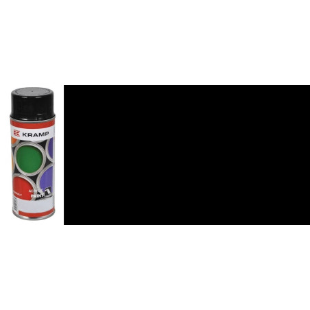 Lakier do maszyn RAL, czarny połysk 400 ml