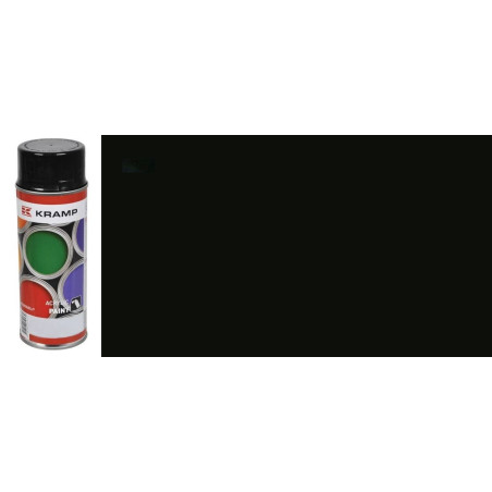 Lakier do maszyn RAL, czarny mat 400 ml