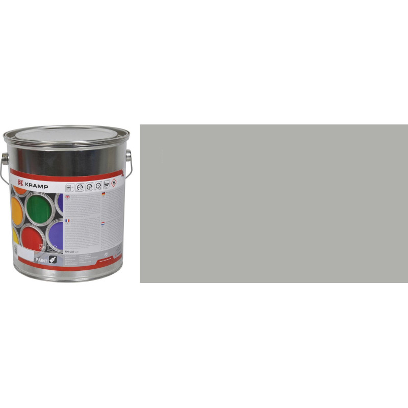 Lakier do maszyn RAL, 9006 srebrny aluminiowy 5 l
