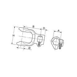 Widłak 1  1i1/8" Z6 seria T10