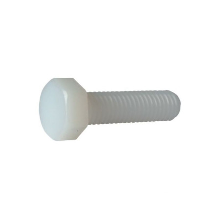 Śruba cały gwint nylon , M6 x 20 mm