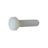 Śruba cały gwint nylon , M8 x 50 mm