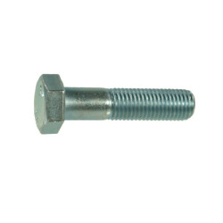 Śruba pół gwint drobnozwojna kl. 10.9 ocynk , M16 x 1.5 x 10 mm