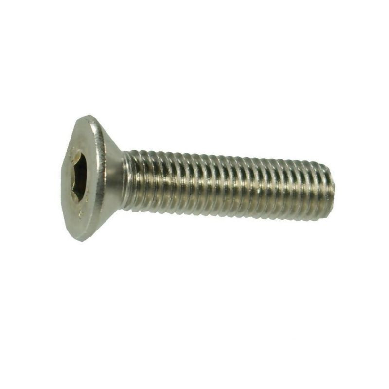 Śruba imbusowa stożkowa A2 , M6 x 16 mm
