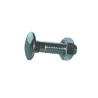 Śruba zamkowa z nakrętką kl. 4.6 ocynk , M10 x 20 mm