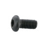 Wkręt grzybkowy z kołnierzem kl. 10.9 pasywowany , M5 x 10 mm