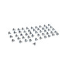 Wkręt z łbem grzybkowym poszerzanym kl. 4.6 ocynk ,  M6 x 10 mm
