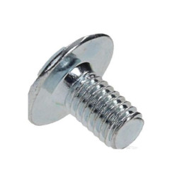 Wkręt z łbem grzybkowym poszerzanym kl. 4.6 ocynk ,  M6 x 10 mm