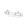 Śruba dwustronna kl. 8.8 , M12 x 30 mm