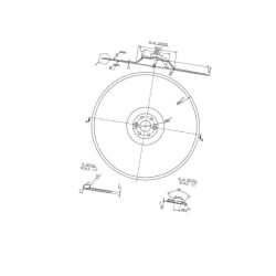 Horsch 23010201 Talerz redlicy 340 mm