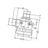 Filtr zasysający 1 1/4" gwint zewnętrzny 60 l/min 32-siatkowy Geoline