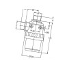 Filtr zasysający 1 1/4" gwint zewnętrzny 100 l/min 32-siatkowy Geoline