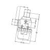 Filtr zasysający 1 1/4" gwint zewnętrzny 120 l/min 50-siatkowy Geoline