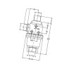 Filtr zasysający 1 1/4" gwint zewnętrzny 120 l/min 50-siatkowy Geoline