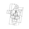 Filtr zasysający 1 1/4" gwint zewnętrzny 120 l/min 50-siatkowy Geoline