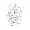 Filtr zasysający 2" gwint zewnętrzny 220 l/min 32-siatkowy Geoline