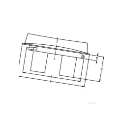 Pokrywa przykręcana Ø 140 mm z odpowietrznikiem Geoline