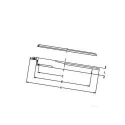 Pierścień montażowy pokrywy Ø 140 mm Geoline