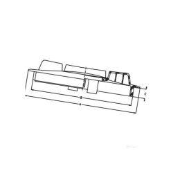 Pokrywa przykręcana Ø 350 mm z odpowietrznikiem Geoline