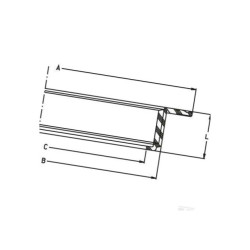 Pierścień montażowy pokrywy Ø 350 mm Geoline