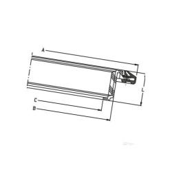 Pierścień montażowy pokrywy Ø 350 mm Geoline