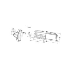 Pokrywa przykręcana Ø 220 mm Geoline