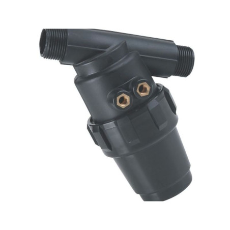 323033 Filtr ciśnieniowy 3/4" 50 Mesh wkład Inox niebieski L124 skośny Arag 8716106982493