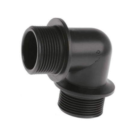 Złączka kątowa 90° 1 1/4" gwint zewn. / gwint zewn. Geoline