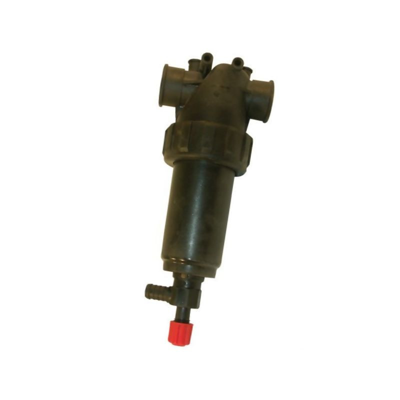 3282153 Filtr liniowy Arag 1i1/4" 50 Mesh wkład Inox niebieski zawór