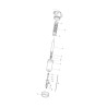 3282153 Filtr liniowy Arag 1i1/4" 50 Mesh wkład Inox niebieski zawór