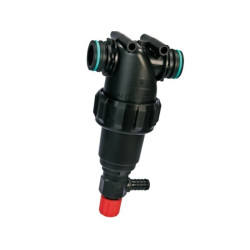 Filtr Liniowy T4 Inox 50mesh Wkład Niebieski Zawór